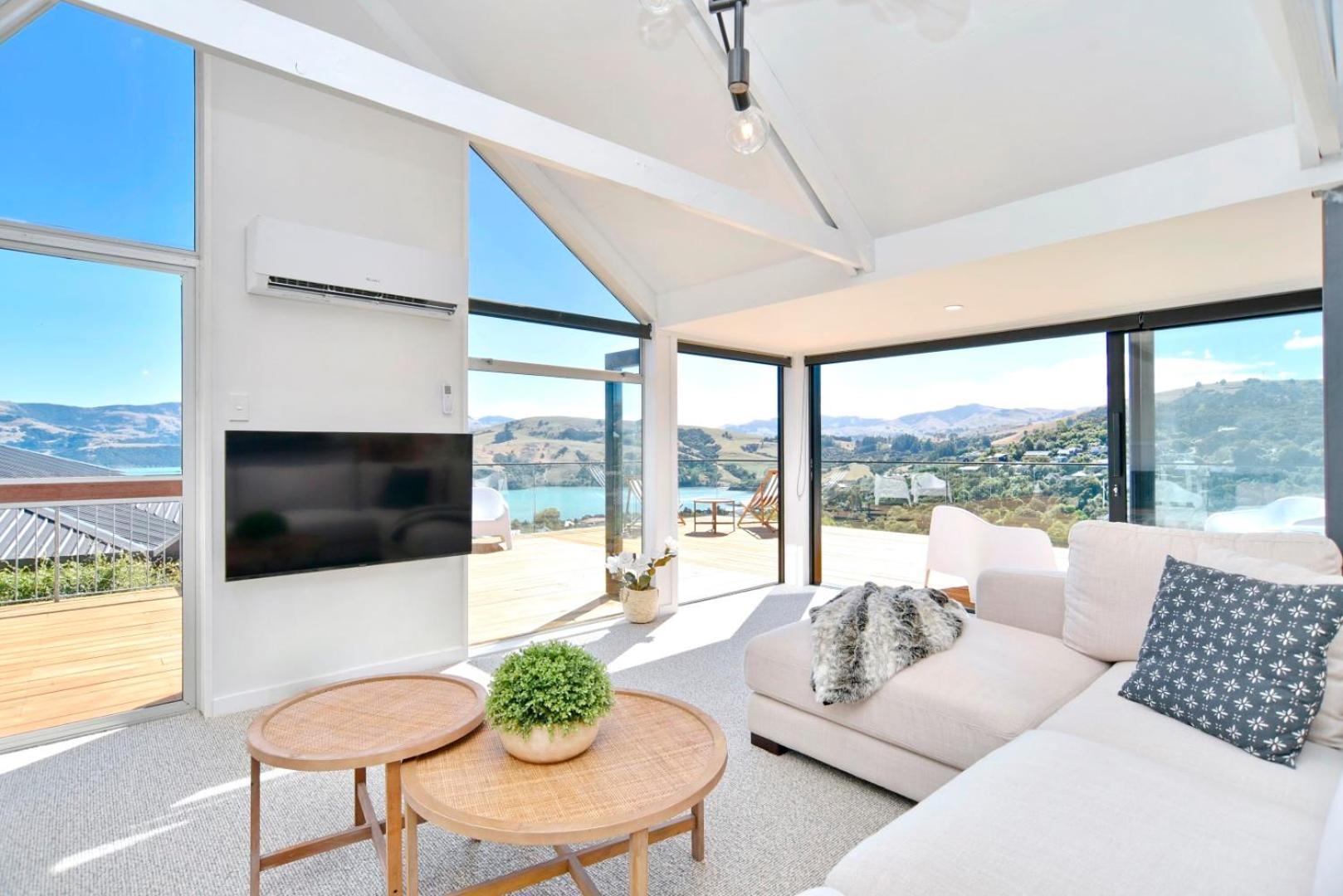 Akaroa Harbour View - Christchurch Holiday Homes Ngoại thất bức ảnh